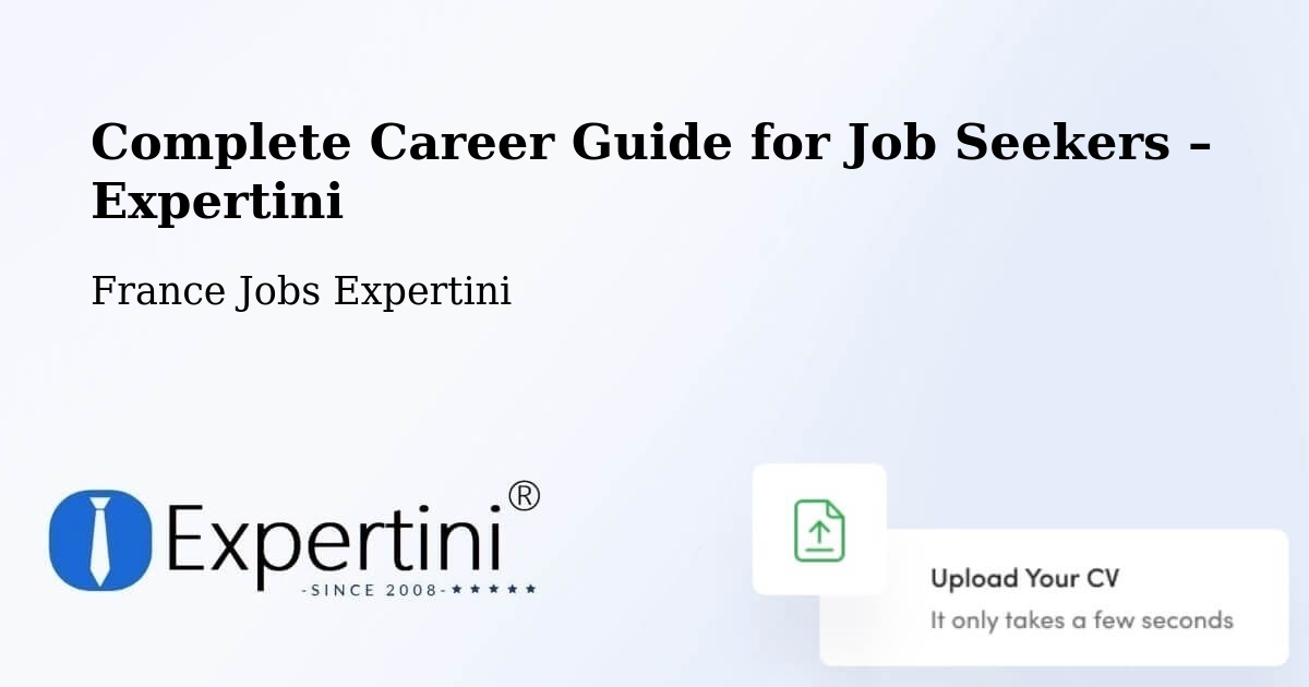 Career Guide for Job Seekers – Daumeray - Daumeray, France Jobs Expertini