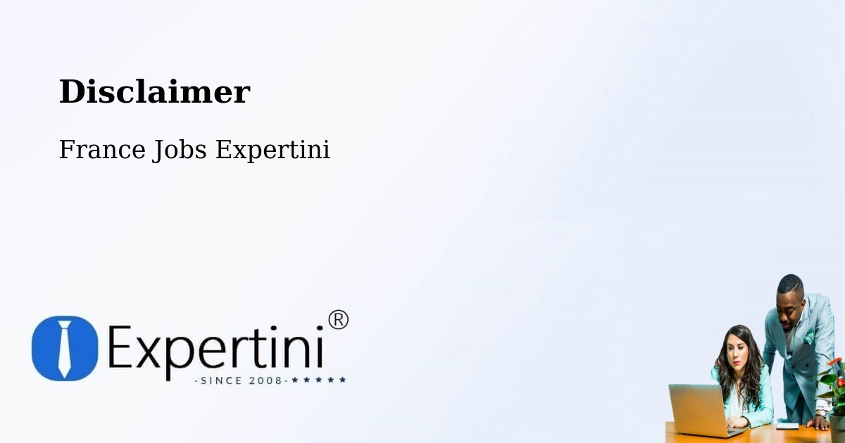 Disclaimer – Daumeray - France Jobs Expertini