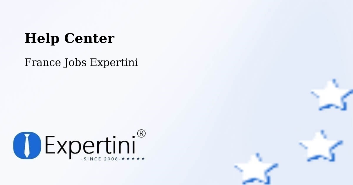 Help Center – Daumeray - France Jobs Expertini